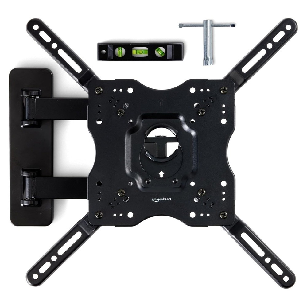 AmazonBasics Heavy Duty Full Motion Articulating TV Wall Mount for 22-55" LCD